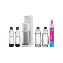 Máquina de refrescos de agua + 2 botellas + 1 cilindro + 2 garrafas - duobicb Sodastream