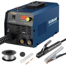 Máquina de soldadura mig/mma 160A eco Soldadora inverter sin gas igbt Máquina de soldadura manual Hasaki