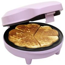 Bestron - gofrera forma corazón 700w rosa - asw217