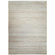 Thedecofactory - marage - Tapis tissé et tressé en jute et coton naturel 160x230