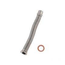 Tubo acqua inox M1/2'-F1/2' 20,0/40,0 estensibile