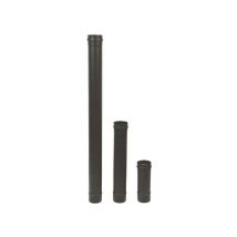 TUBO INOX 8x 25 NERO PELLET 300 MARAL
