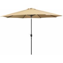 Marbueno Parasol Marron Ø 270 Cm Design Moderne Élégant