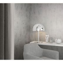 marburg Carta da parati isolante look calcestruzzo bianco grigio effetto isolante riflettente il calore carta da parati in tessuto non tessuto a