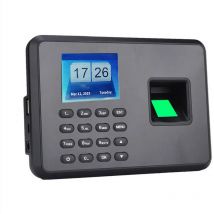 Marcatempo timbracartellini impronte digitali badge biometrico monitor 2,4' usb