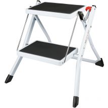 Marchepieds escamotables, marchepieds pour enfants - marche pied pliable 2 marches, escabeau 2 marches - marches antidér - Cogex