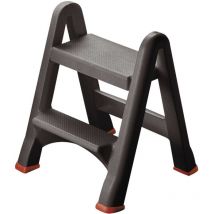Curver - Marchepied pliant 155160 anthracite, rouge 3.22 kg 1 pc(s)