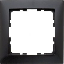 Berker - Marco para mecanismo de 1 elemento de la serie ' S1' IP20 80,5x80,5x9,5mm color antracita mate