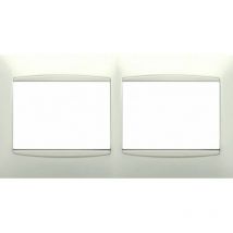 BJC - Marco 2 elementos blanco con embellecedor Coral 21212
