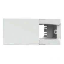 4 Box - 4Box Marco oculto para caja trasera de 3 módulos blanco 4B.01.000