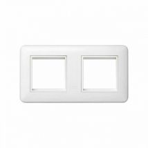 Marco K45 bastidor doble blanco nieve Simon KR445/9