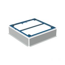 Marco de instalación Geberit para zonas de ducha Setaplano hasta