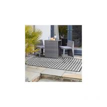 Marco Paul Large Alfresco Mat Indoor Outdoor 150 x 210cm 100% Polypropylene Water Resistant Hand-Tufted Patterned Home Garden Rug Ideal for Patio,