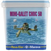 Mareva - Mini Chlorine Pebbles Pool Shock Treatment - 5 kg - 125 g - 1002091
