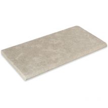 Margelle de piscine Pierre Naturelle Sinai - 60x30x3 cm - Bord rond - Beige