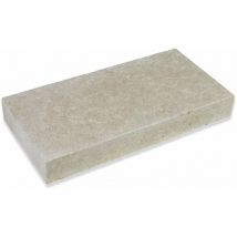 Margelle de piscine Pierre Naturelle Sinai - 60x30x8 cm - Bord droit - Beige