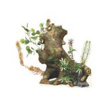 Marina - Deco Holzkoffer mit Jumbopflanzen