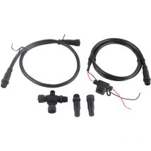 Marine pour Kit de démarrage nmea 2000 Câble d'alimentation de 1 m avec fusible Mâle Femelle Terminateur Connecteur t Lowrance Networks