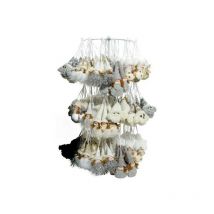 Kaemingk - Marionnettes mixtes à suspendre Crème dim 9x4x14 cm Pièce unique