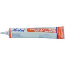 Markal - Security Check Lackmarker - Barniz de lacra de sujeción de tornillo negro - 50ml