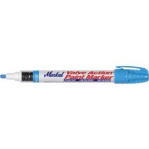 Markal Valve Action Marker Light Blue