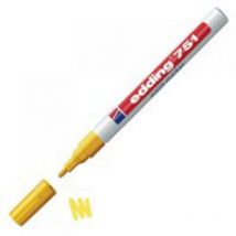 Edding 751 Paint Make Bullet Tip 1-2mm Line Yellow (Pack 10)