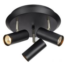 Barcelona - 3 Light Indoor Deckenstrahler Cluster Lampe Schwarz, GU10 - Markslojd