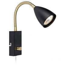 Markslojd - ciro - Lámpara de pared interior 1 luz Negra, GU10