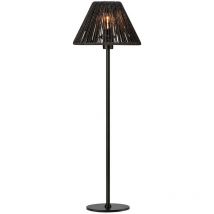Markslojd - corda Lampe de table 1 lumière noire avec abat-jour conique