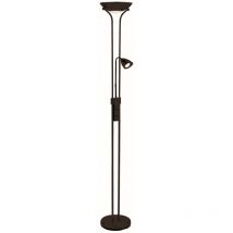 Markslojd DETROIT - Lámpara de pie Madre e hijo 2 luces Negro, GU10