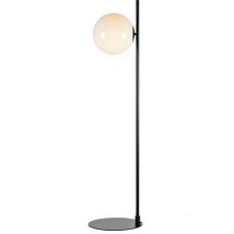 Markslojd - dione Globe Lámpara de Pie 1 Luz Negro, Blanco