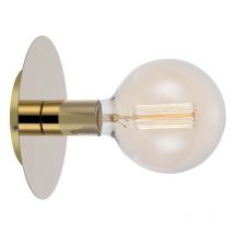 Disc - Applique per interni a 1 luce in ottone, attacco E27 - Markslojd