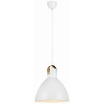 Markslojd EAGLE - Lámpara colgante de techo tipo domo con 1 luz blanca, E27