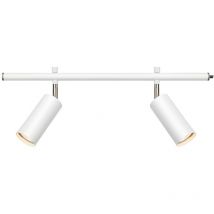 Markslojd EXPAND Twin Spot 2 Focos 50cm Gu10 Cilindro Blanco