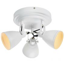 Fjällbacka Faretto da soffitto 3 luci bianco, IP44 - Markslojd