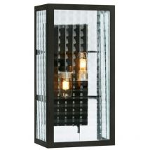 Markslojd FULHAM - Aplique de baño 2 luces Negro IP44, G9
