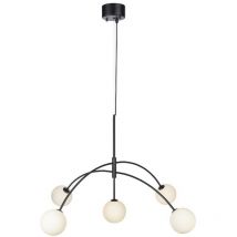 Heaven - Lampada da soffitto a 5 luci Mutli Arm Nera, G9 - Markslojd