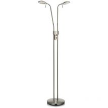 Hudson - Lámpara de pie led para interiores Acero - Markslojd