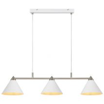 Markslojd - klint Deckenpendelstab 3 Lichtkuppel Weiß, Stahl