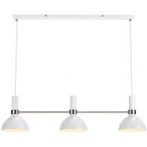 Markslojd - larry - Lámpara colgante de techo con 3 barras de luz Acero, E27