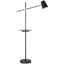 Linear - Lampada da terra da lavoro per interni a 1 luce Nera, E14 - Markslojd