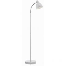 Nitta - Lampada da terra per interni a 1 luce bianca, E27 - Markslojd