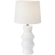 Markslojd - sienna Lampe de table 1 lumière blanche avec abat-jour
