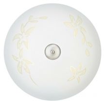 Solara - Plafoniera a led con motivi a filo bianco - Markslojd