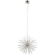 Markslojd - soleil Pendente sferico da soffitto in argento 9L