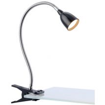 Markslojd TULIP - Lámpara de mesa LED con abrazadera para interiores Negro