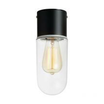 Zen - Plafoniera bagno 1 luce Nera IP44, E27 - Markslojd