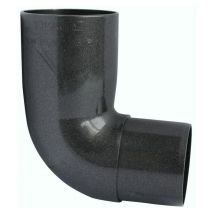 Rohrbogen dn 53, 87°, anthrazit metallic - Marley