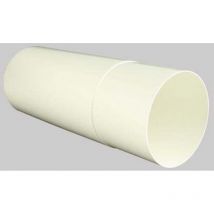 Lüftung Teleskopkanal ø 100/104 mm 2-teilig, weiß Lüftungsrohre - Marley