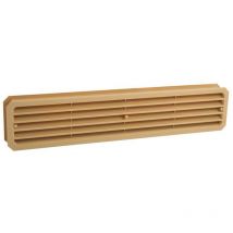 Türlüftungsgitter 452 x 92 mm, limba Lüftungsgitter - Marley